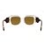 Óculos de Sol Milano Vizzano Ouro 211S C300 Marrom Feminino - Imagem 4