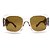 Óculos de Sol Milano Vizzano Ouro 211S C300 Marrom Feminino - Imagem 2