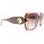 Óculos de Sol Milano Vizzano Ouro 214S C300 Bege Feminino - Imagem 2
