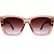 Óculos de Sol Milano Vizzano Ouro 215S C300 Bege Feminino - Imagem 3