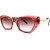 Óculos de Sol Milano Vizzano Ouro 216S C100 Rosa Feminino - Imagem 1