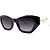 Óculos de Sol Milano Vizzano Ouro 216S C300 Preto Feminino - Imagem 1