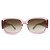 Óculos de Sol Milano Vizzano Ouro 217S C100 Rosa Feminino - Imagem 3