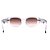Óculos de Sol Milano Vizzano Ouro 219S C100 Branco Feminino - Imagem 4