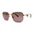 Óculos de Sol Milano Vizzano Ouro 222S C300 Dourado Feminino - Imagem 1