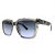 Óculos de Sol Milano Vizzano Ouro 226S C300 Cinza Feminino - Imagem 1