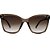 Óculos de Sol Milano Vizzano Ouro 295SL C100 Marrom Feminino - Imagem 2