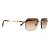 Óculos de Sol Milano Vizzano Ouro 304SL C200 Dourado Feminin - Imagem 3