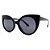 Óculos de Sol Milano Vizzano Ouro 81S AV123 Preto Feminino - Imagem 1