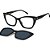 Óculos de Sol Clipon Carrera 3036 C 807 5317 Preto Feminino - Imagem 1