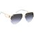 Óculos de Sol Carrera 3103 S J5G 64GB Dourado Feminino - Imagem 3