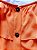 Blusa Ciganinha laranja com Botões na frente - Imagem 5