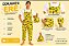 Roupa de Erê Masculina (amarela)) - Imagem 2