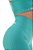 Legging Seamless Turquesa com Tecido Emana - Imagem 6