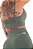 Top Seamless Verde Militar com Tecido Emana - Imagem 5