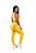Top Empina Bumbum Texturizado Feminino Amarelo - Imagem 5