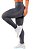 Legging Detalhe Furadinho Cinza - Imagem 1