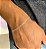 Pulseira de prata masculina groumet elo longo e curto - Imagem 1