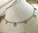 Colar de aço choker corações vazados - Imagem 1