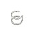 Piercing fake de aço 2 fios - Imagem 1