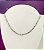 Choker de aço corrente cadeado curto e longo - Imagem 1
