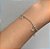 Pulseira de prata infantil luas - Imagem 1