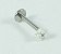 Piercing de prata tragus / helix mini estrelinha - Imagem 1