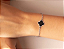 Pulseira de aço trevo preto - Imagem 1