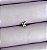 Piercing de aço borboleta com cristais labret - Imagem 1