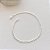 Pulseira de prata masculina groumet 2mm - Imagem 1