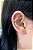 Piercing fake de aço coração abaulado - Imagem 1