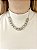 Corrente de aço choker 3x1 texturizada - Imagem 1