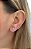 Earcuff de prata candy color - Imagem 1