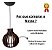 Kit 3 Lustre Pendente Luminaria Rustica Sala Cozinha Madeira - Imagem 6