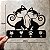 Porta Chaves Parede Gatos Quadro Organizador Decorativo - Imagem 3