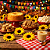 10 Flores Girassol Artificial Decora Festa Junina E São João - Imagem 2