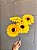 Kit 4 Buques Girassol 20 Flores Arranjo Artificial Grande - Imagem 4