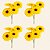 Kit 4 Buques Girassol 20 Flores Arranjo Artificial Grande - Imagem 1