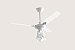 Ventilador de Teto Léstia New Branco com Pás Transparentes 220V Tron - Imagem 1