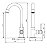 Torneira para Lavatório de Mesa Bica Alta Lorenzetti Fit Slim 1195 C31 - Imagem 2