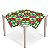 Toalha de Mesa Descartável Estampa Chita 5 Un. - Imagem 1