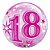 Balão Bubble 22" 18 Rosa - Imagem 1