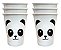 Copo de Papel Panda 8 Un. - Imagem 1