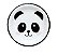 Prato de Papel Panda 8 Un. - Imagem 1