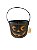 Balde Halloween G Abóbora - Imagem 1