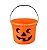 Halloween Balde de Abóbora - Imagem 1