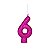 Vela Número Pink Glitter (0-9) - Imagem 8