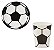 Festa Futebol kit descartáveis 20pçs - Imagem 1