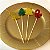 Palito Decorativo Natal 4pçs - Imagem 1