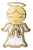 Aplique de Anjo Dourado - Imagem 1